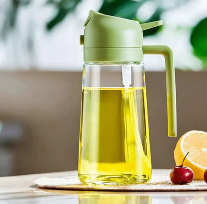 2 in 1 Oil Spray and Pouring Bottle 500ml
