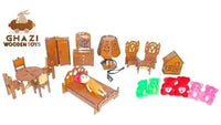 Wooden Doll House playing Set (Best Deal)